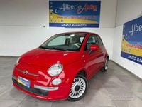 Usata Fiat 500 Lounge 69 CV (50 kW) 2009 Rosso Utilitaria