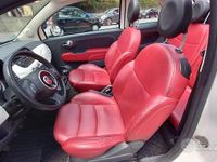 Usata Fiat 500C Lounge 95 CV (69 kW) 2012 Bianco Cabrio