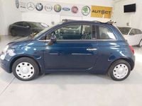 Usata Fiat 500C Lounge 69 CV (50 kW) 2018 Blu/azzurro Cabrio