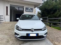 Usata VW Golf VII R-line 149 CV (109 kW) 2019 Bianco Berlina