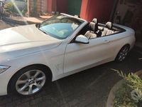 Usata BMW 420 184 CV (135 kW) 2014 Bianco Cabrio