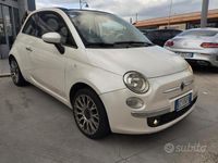 Begagnad Fiat 500C Lounge 95 HK (69 kW) 2010 Vit Cab
