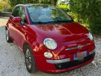 Usata Fiat 500 Lounge 95 CV (69 kW) 2015 Rosso Utilitaria