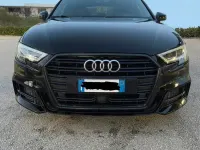 Usata Audi A3 S-Line 131 CV (96 kW) 2019 Nero Berlina