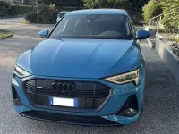 Usata Audi e-tron Ambiente 158 kW (215 CV) 2020 Blu/azzurro SUV