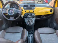 Usata Fiat 500 Sport 69 CV (50 kW) 2009 Bianco Cabrio