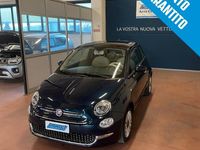 Usata Fiat 500 Lounge 69 CV (50 kW) 2017 Blu Berlina