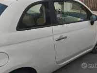 Usata Fiat 500 69 CV (50 kW) 2009 Bianco Cabrio
