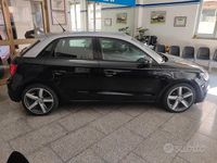 Usata Audi A1 Advanced 89 CV (65 kW) 2015 Nero Utilitaria