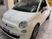 Usata Fiat 500C 75 CV (55 kW) 2010 Bianco Cabrio