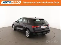 Usata Audi A3 150 CV (110 kW) 2020 Nero Berlina