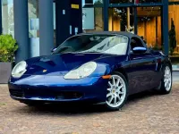 Second-hand Porsche Boxster 220 CP (161 kW) 2001 Albastru Cabrio