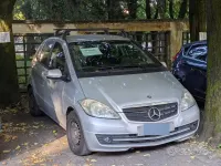 Usata Mercedes A160 82 CV (60 kW) 2012 Grigio Utilitaria
