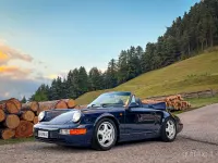 Usata Porsche 911 Carrera Cabriolet 250 CV (183 kW) 1991 Blu Cabrio