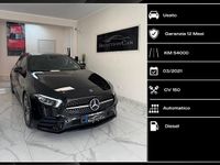Usata Mercedes A200 AMG Line Premium 150 CV (110 kW) 2021 Nero Berlina