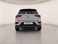 Usata VW T-Roc Advance 150 CV (110 kW) 2019 White silver metallizzato nero SUV