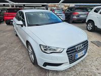 Usata Audi A3 Ambition 125 CV (91 kW) 2015 Bianco pastello Berlina
