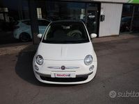 Usata Fiat 500 Lounge 69 CV (50 kW) 2012 Bianco Berlina