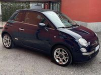 Usata Fiat 500C Lounge 69 CV (50 kW) 2012 Blu/azzurro Cabrio