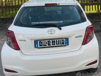 Usata Toyota Yaris 2014 Bianco Utilitaria
