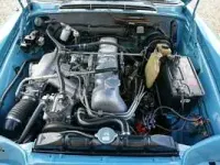 Begagnad Mercedes 250 SE 150 HK (110 kW) 1967 Blå Sportkupé