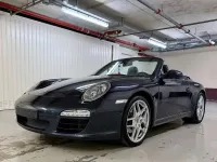 Usata Porsche 997 345 CV (253 kW) 2009 Atlas grey Cabrio