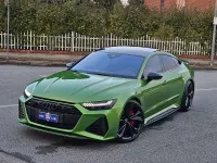 Usata Audi RS7 Sportback Ambiente 600 CV (441 kW) 2022 Verde Utilitaria