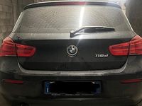 Usata BMW 118 150 CV (110 kW) 2017 Nero Utilitaria