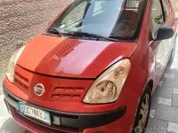 Usata Nissan Pixo 68 CV (50 kW) 2010 Rosso Utilitaria