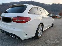 Usata Mercedes C220 AMG 194 CV (142 kW) 2021 Bianco Station wagon