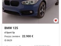 usata BMW 125 125d 5p. Msport