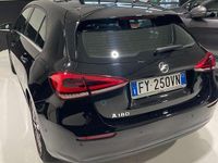 Usata Mercedes A180 Premium 136 CV (100 kW) 2019 Nero Berlina