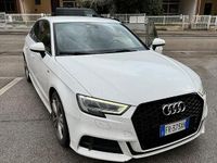 Usado Audi A3 116 CV (85 kW) 2018 Blanco Berlina
