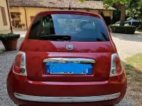 Usata Fiat 500 100 CV (73 kW) 2009 Rosso Cabrio