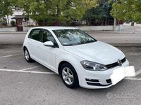Usata VW Golf VII 105 CV (77 kW) 2015 Bianco Berlina