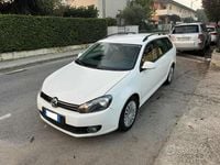 Usata VW Golf VI Comfortline 105 CV (77 kW) 2011 Bianco Utilitaria