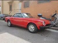 Usata Fiat 124 1970 Rosso Cabrio