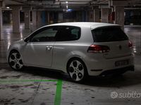 Usata VW Golf VI GTI 211 CV (155 kW) 2009 Bianco Utilitaria