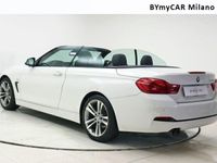 usata BMW 420 Serie 4 Cbr(F33/83) d Cabrio Sport auto -imm:19/10/2017 -90.788km