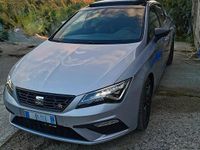 Usata Seat Leon Black Edition 131 CV (96 kW) 2020 Grigio Berlina