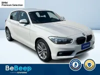 Usata BMW 116 Advantage 116 CV (85 kW) 2016 Bianco pastello Utilitaria