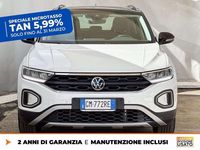Usata VW T-Roc Life 110 CV (80 kW) 2023 Bianco SUV