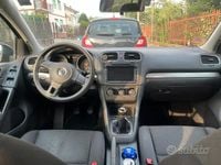 Usata VW Golf VI 122 CV (89 kW) 2011 Nero Utilitaria