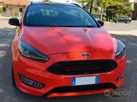 Usata Ford Focus ST-Line 120 CV (88 kW) 2017 Arancione Station wagon