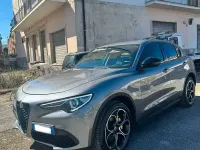 Usata Alfa Romeo Stelvio 190 CV (139 kW) 2021 Grigio SUV