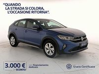 Usata VW Taigo Life 116 CV (85 kW) 2024 Reef blue metallizzato SUV