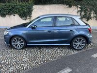 Usata Audi A1 Sportback Ambiente 95 CV (69 kW) 2016 Blu/azzurro Utilitaria