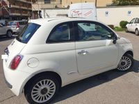 Usata Fiat 500 Lounge 69 CV (50 kW) 2009 Bianco Cabrio