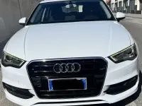 Usata Audi A3 Attraction 150 CV (110 kW) 2015 Bianco Berlina