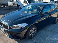 Usata BMW 118 Advantage 150 CV (110 kW) 2021 Nero Utilitaria
